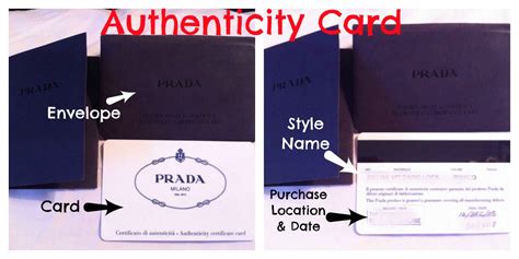 authenticity certificate card prada|check prada serial number.